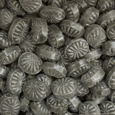 Vegansk Bolcher i Flowpack komposterbar (alle mængder er i kg.)-Lakrids med peber