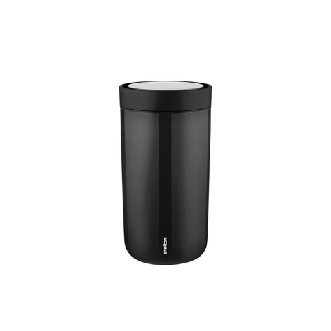STELTON To Go Click - 0,2 ltr. - 90% genbrugsstål-Sort
