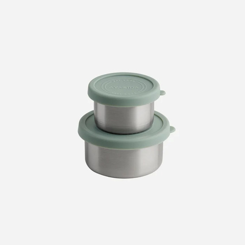 AYA&IDA Snack bøtter, 100 ml & 200 ml-Mint Green