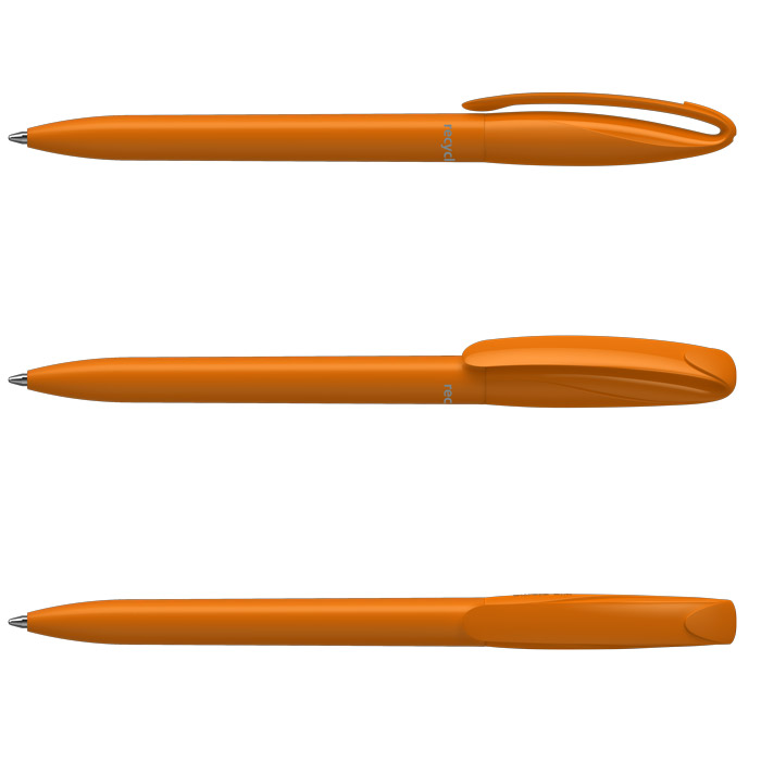KLIO Boa Twist Kuglepen - rPet-Orange