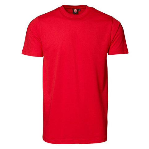 ID Yes T-shirt-Rød