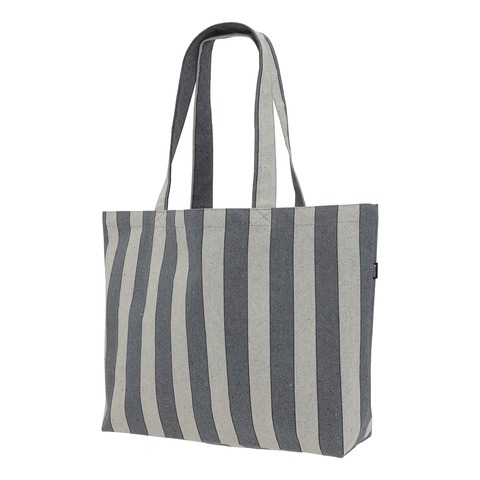 Ekstra Stor Shopper - Recycled Bomuld/Polyester Mix - Stribet