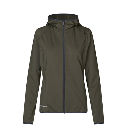 GEYSER stretch Hoodie, Dame-Oliven