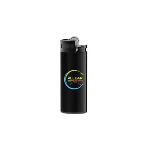 BIC® J25 All Black Lighter incl. 1-farvet tryk-Sort