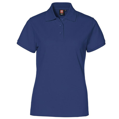 ID Piqué Poloshirt Stretch Dame-Kongeblå