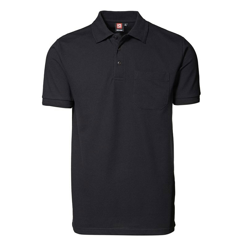 ID Pro Wear Poloshirt - Lomme-Sort