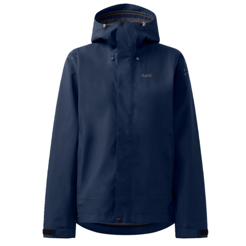 HAGLÔFS Breeze Proof Jacket Women - Bluesign - rPet-Tarn Blue