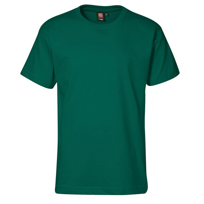 ID Børne T-time T-shirt-Grøn