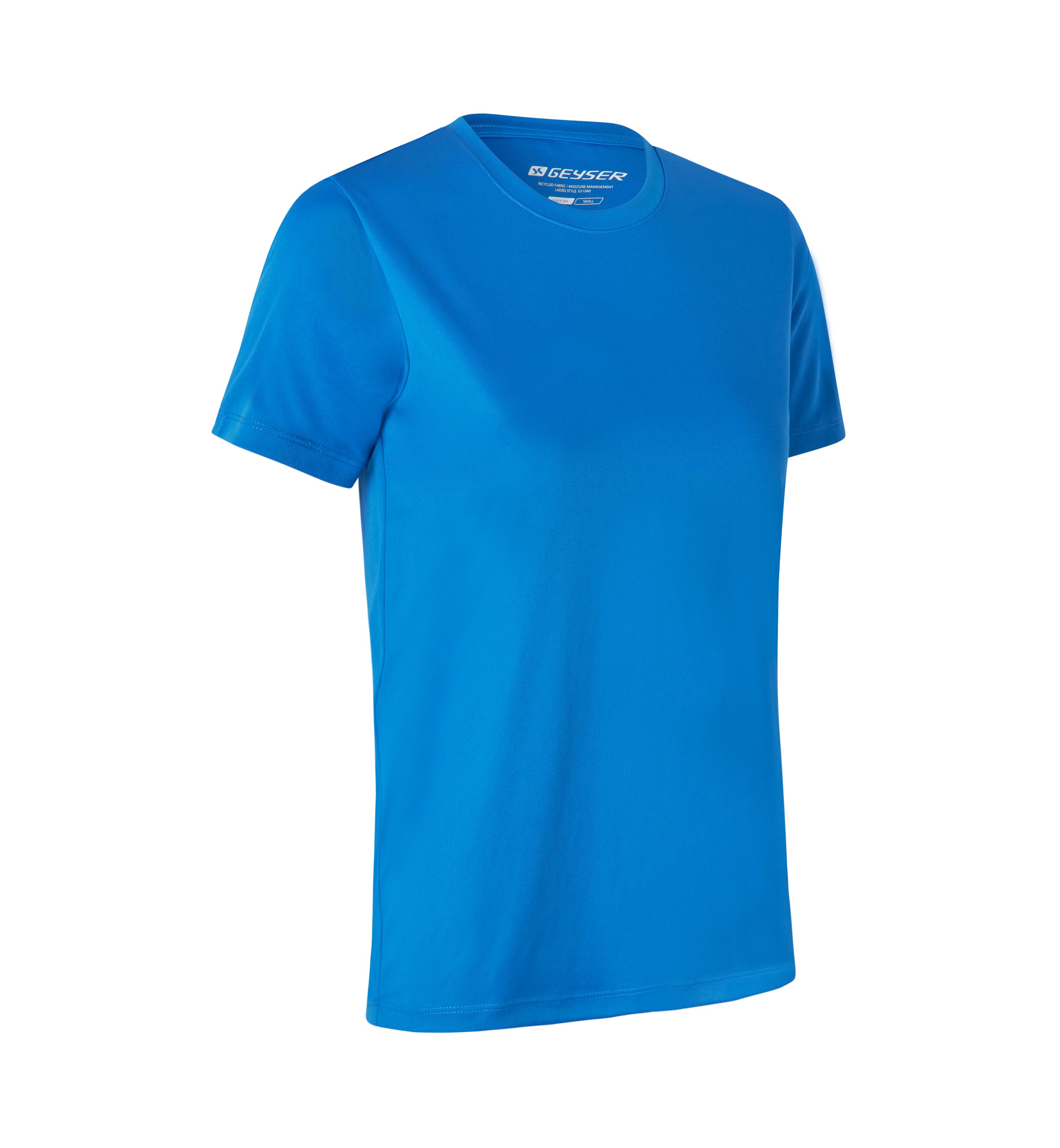 GEYSER T-shirt, dame - rPet-Azur
