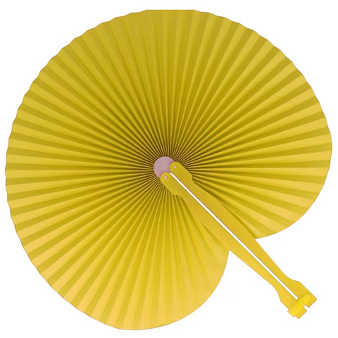Mini foldbar håndventilator-Gul
