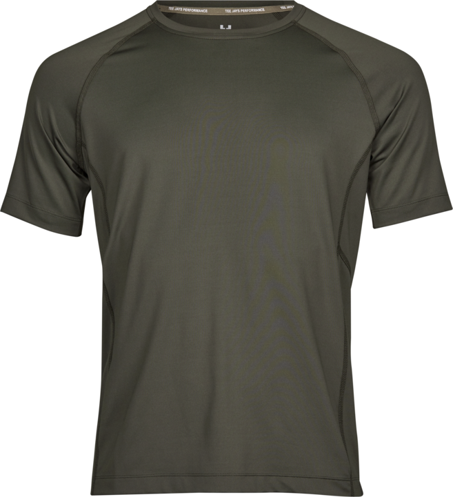 TEE JAYS Cooldry Tee-Mørkegrøn