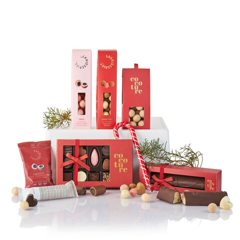 Røde Rudolf Gavekurv - 