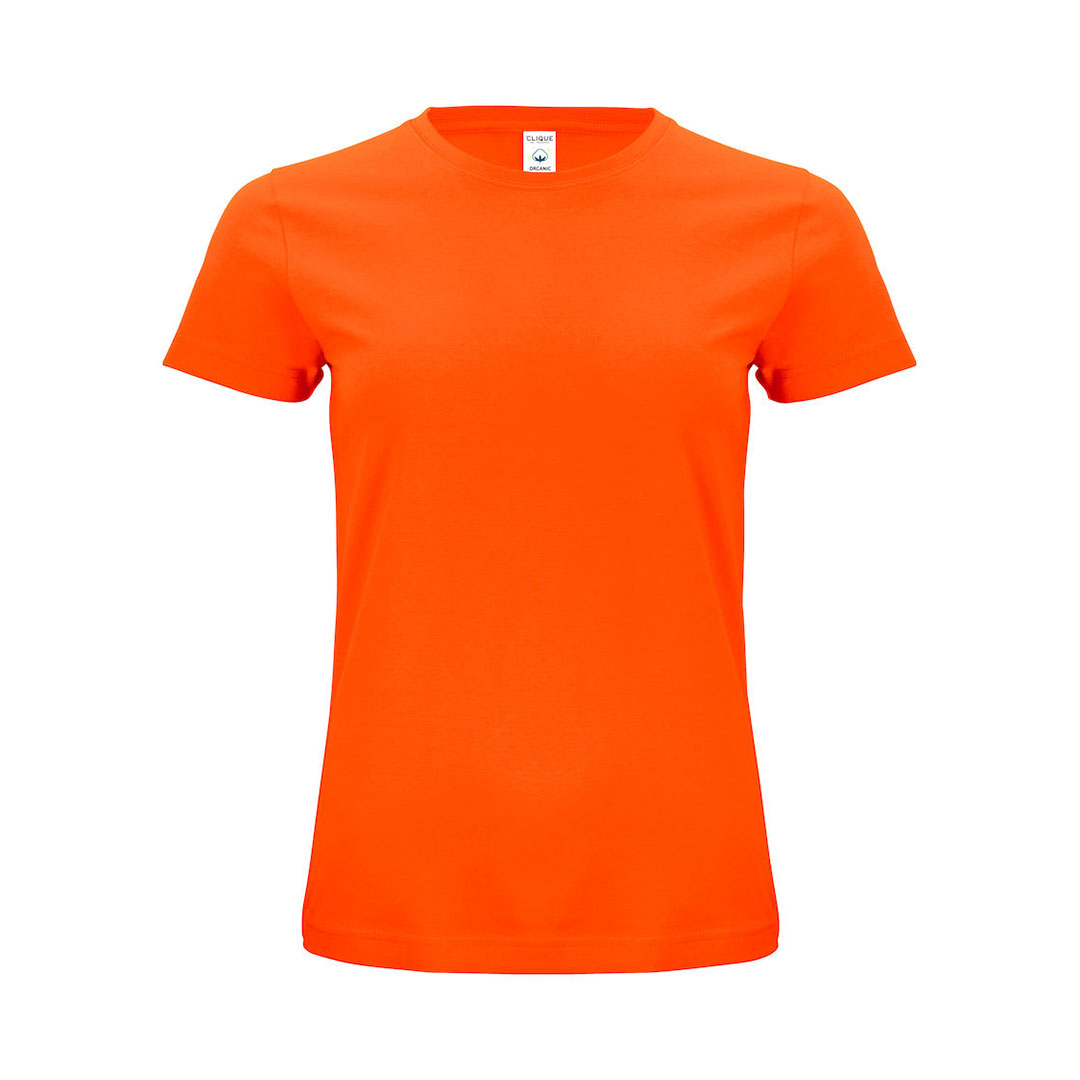 CLIQUE Classic OC-T Dame - Øko Bomuld-Orange