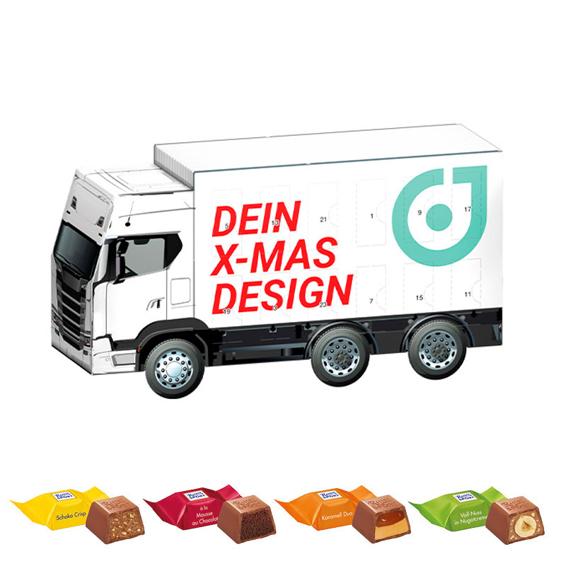 Truck Julekalender, design selv - Certificeret karton-Design Inspiration