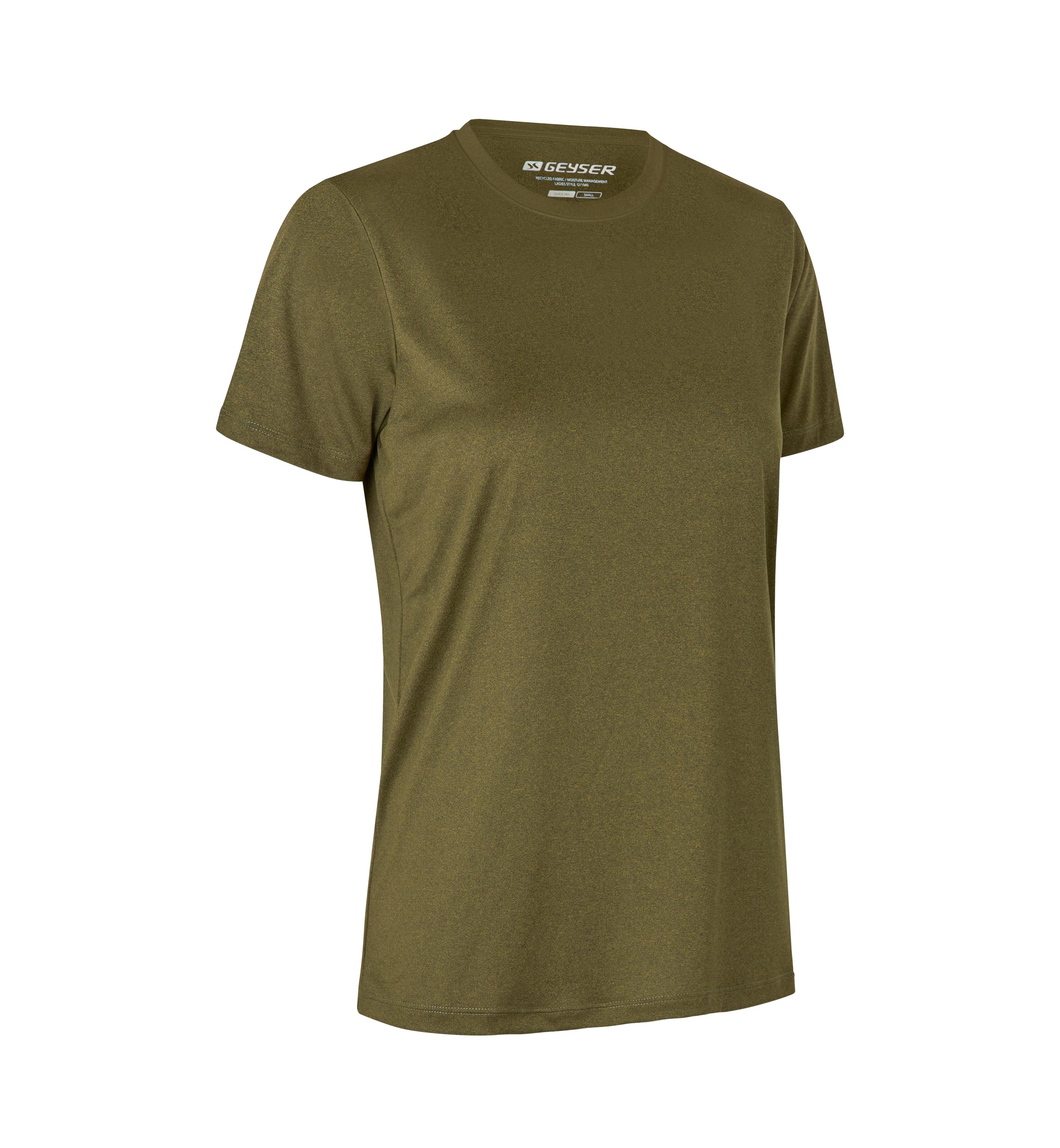 GEYSER T-shirt, dame - rPet-Militær