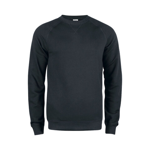 CLIQUE Premium OC Roundneck Herre - Øko Bomuld-Sort