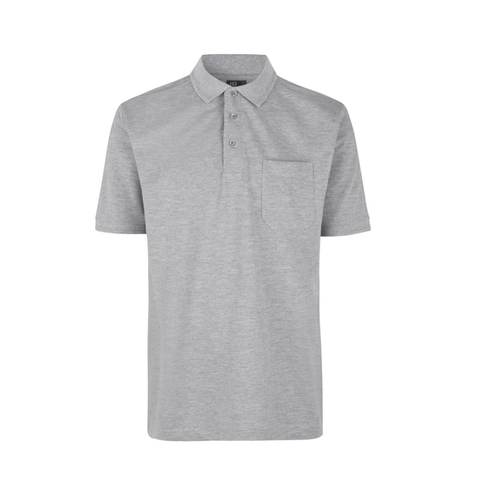 PRO Wear poloshirt | lomme-Grå melange