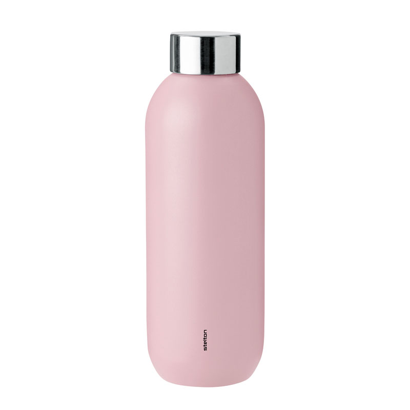 STELTON Keepcool Termoflaske 0,6 ltr.-Lyserød
