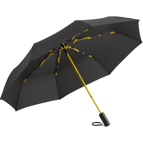 Oversize Mini Paraply FARE®-AOC Colorline - rPET-Gul