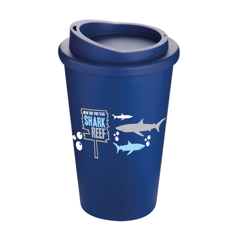 Americano Takeaway-thermo-krus 350 ml.-Blå