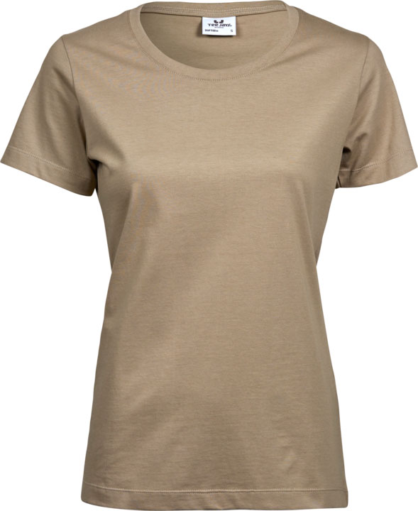 TEE JAYS Ladies Sof T-shirt - Økologisk, dame-Kit