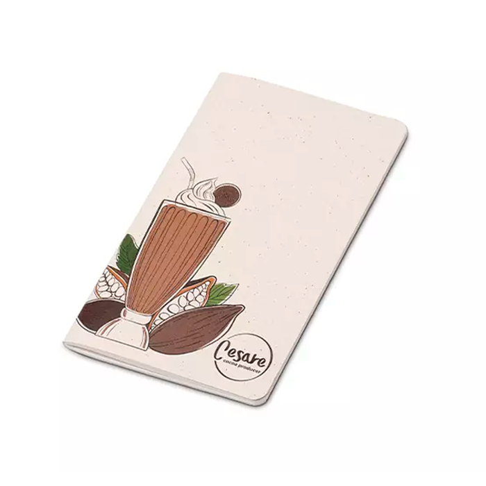 Organic Spirit Syede Hæfter A5-Kakao