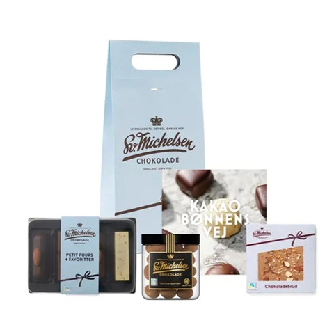 SV. MICHELSEN - Gavepose med chokolade - Fairtrade - 