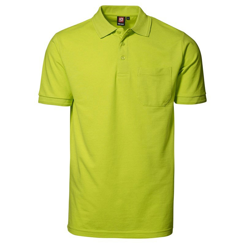 ID Pro Wear Poloshirt - Lomme-Lime