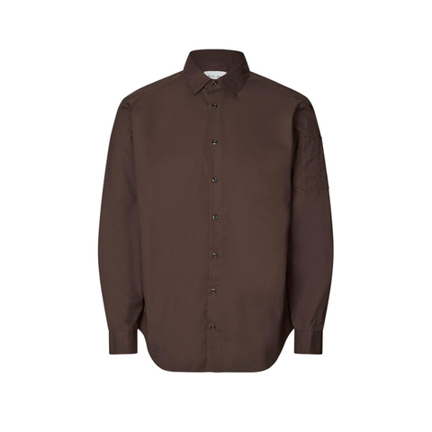 SEVEN SEAS Poplin stretch-Mocca