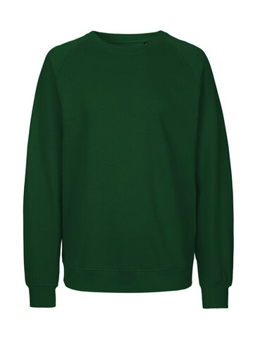 NEUTRAL Unisex Sweatshirt, 100% Økologisk Fairtrade Bomuld-Flaskegrøn