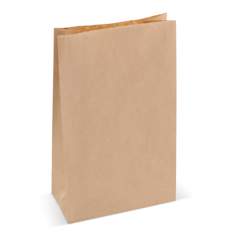 Papirspose - Certificeret Papir-Brun
