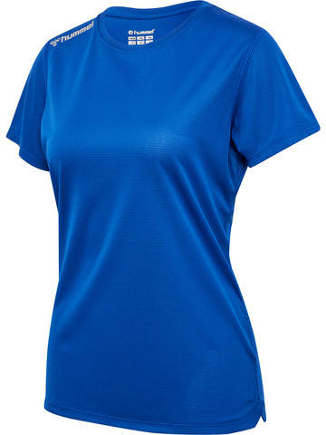 HUMMEL Løbe T-shirt, dame - 100% rPet-Blå
