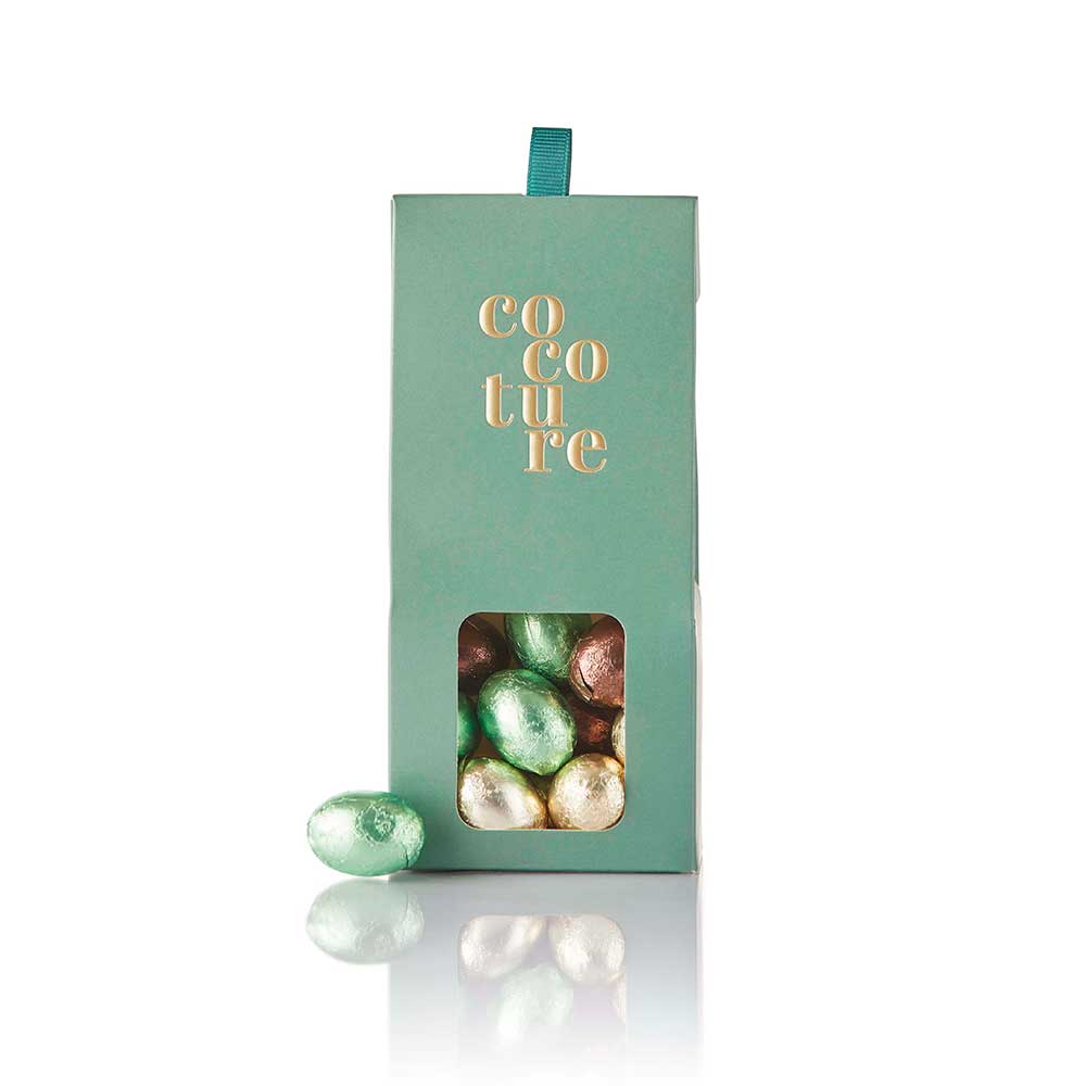 COCOTURE Fyldte folieæg - 100 gr.-Grøn