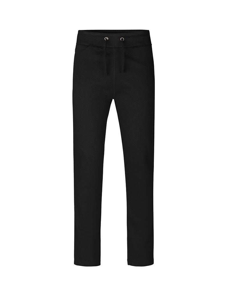 NEUTRAL Unisex Slim Joggingbukser, 100% Økologisk Fairtrade Bomuld-Sort