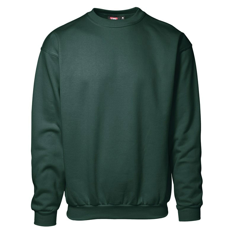 ID Klassisk Sweatshirt-Flaskegrøn