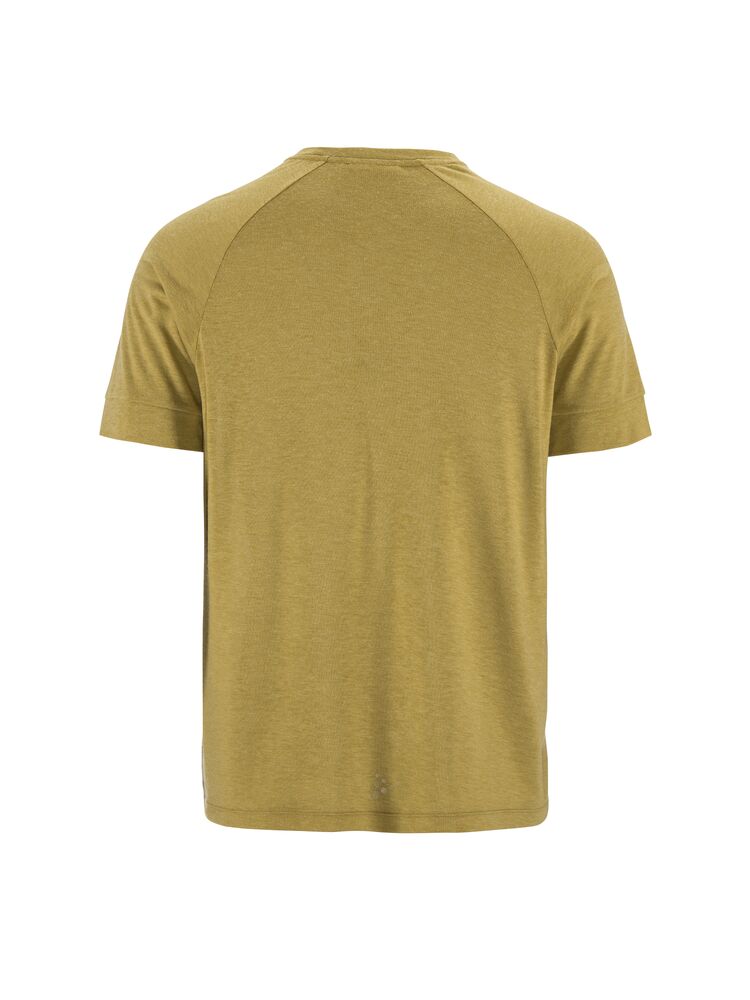 CRAFT Uld SS T-shirt, Herre - rPet-Gul