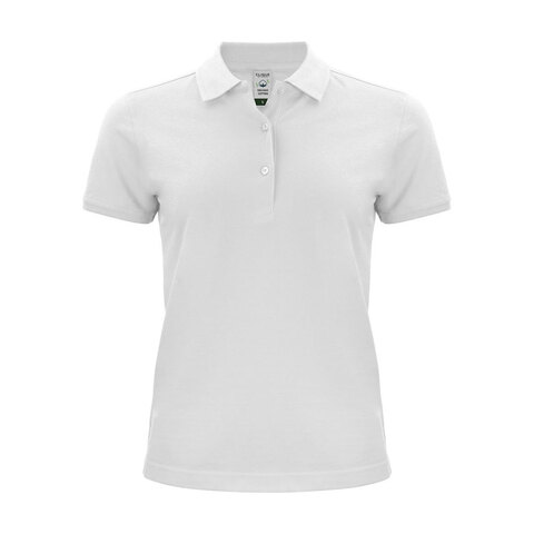 CLIQUE Classic OC Polo Dame - Øko Bomuld-Hvid