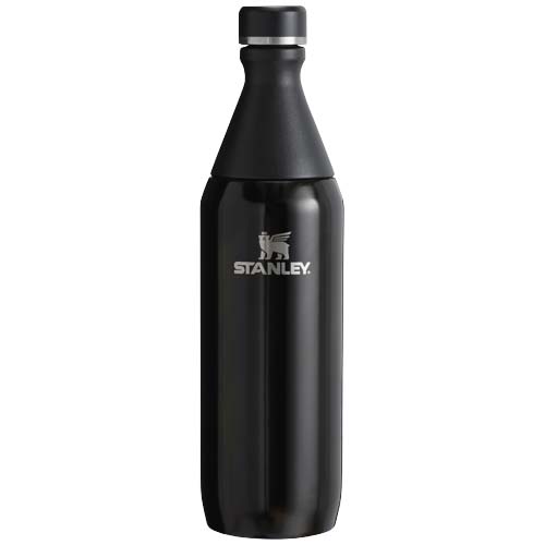 Stanley All Day Slim 600 ml vandflaske-Sort