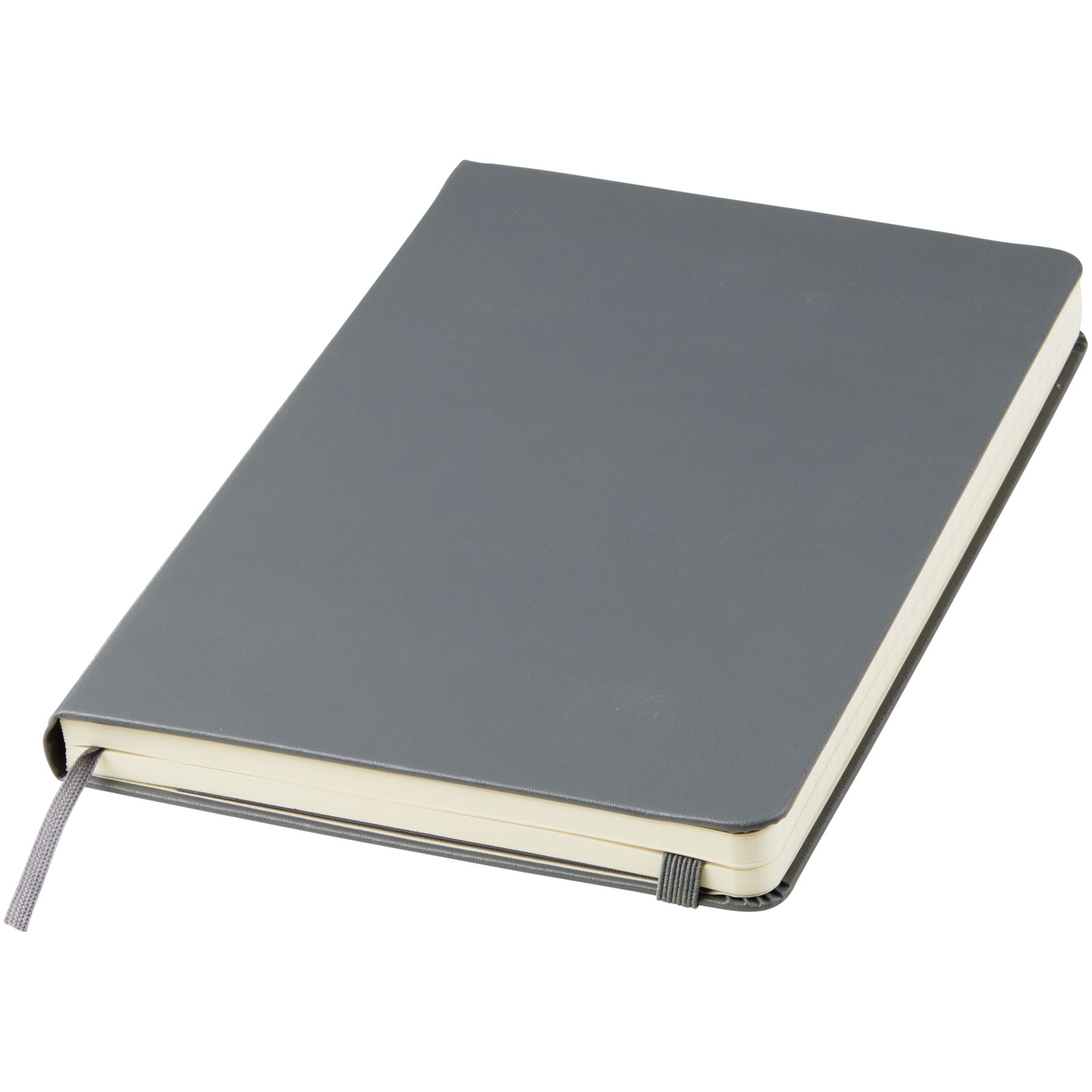 Moleskine Classic L hardcover notesbog - linjeret-Grå