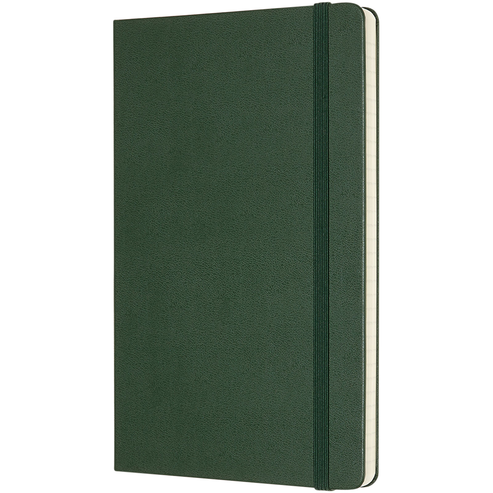 Moleskine Classic L hardcover notesbog - linjeret-Grøn