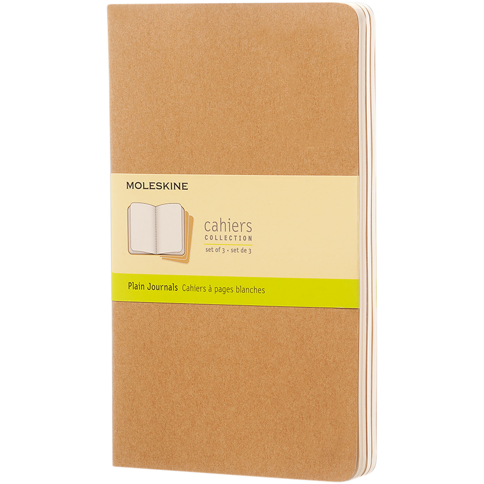 Moleskine Cahier Journal L - blank-Natur