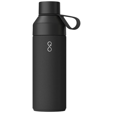 Ocean Bottle 500 ml vakuumisoleret vandflaske - Sort
