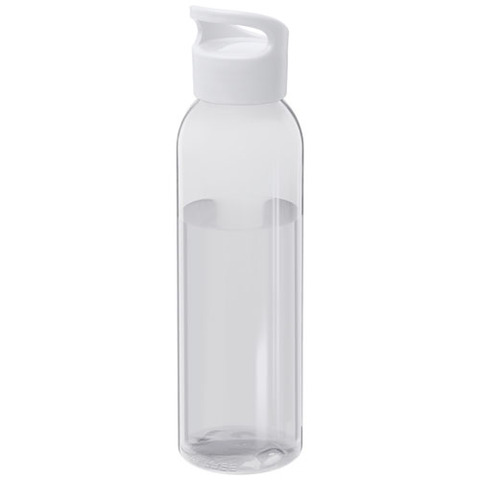 Sky 650 ml vandflaske af genvundet plast-Hvid