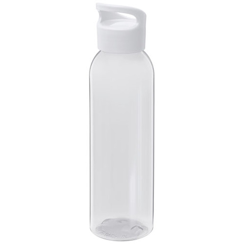 Sky 650 ml vandflaske af genvundet plast-Hvid
