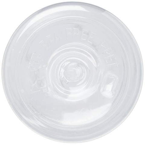 Sky 650 ml vandflaske af genvundet plast-Hvid