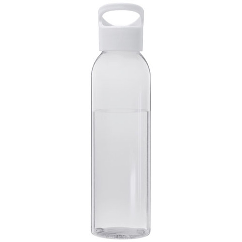 Sky 650 ml vandflaske af genvundet plast-Hvid