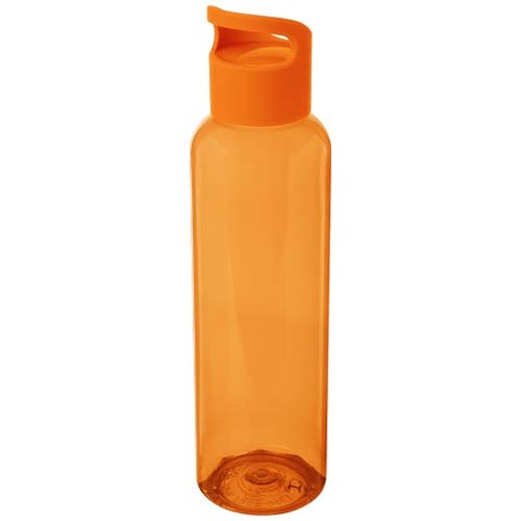 Sky 650 ml vandflaske af genvundet plast-Orange