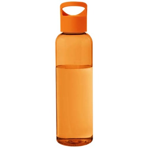Sky 650 ml vandflaske af genvundet plast-Orange