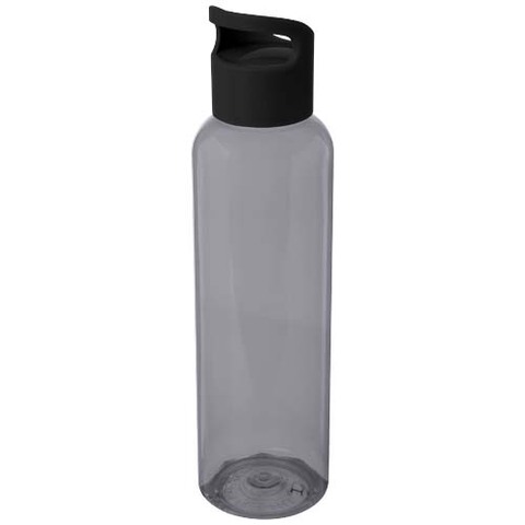 Sky 650 ml vandflaske af genvundet plast-Sort