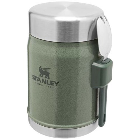 Stanley Legendary 400 ml madbeholder med ske - Grøn